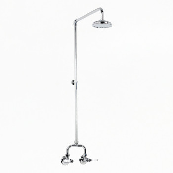 Photo: RL9599 in Chrome Plate (CP) finish with Engraved Button Upgrade (EBU) & White Lever Insert Upgrade (LCNS)