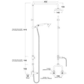 RL9601 Line Drawing