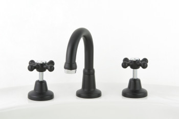 Photo: RU4012 in Matte Black with Chrome Trim (MB) finish