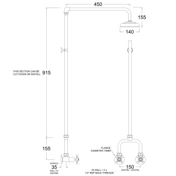 RU9599 Line Drawing