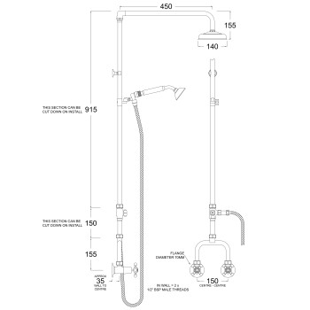 RU9601 Line Drawing