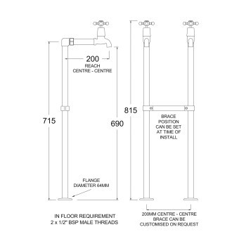 RU9660 Line Drawing
