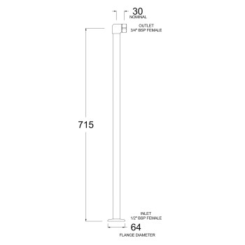 SA7621 Line Drawing