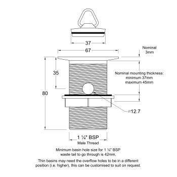SA7839 Line Drawing