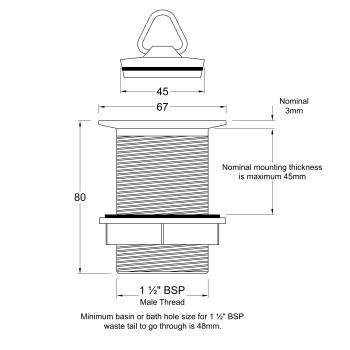 SA7842 Line Drawing