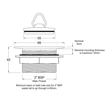 SA7851 Line Drawing