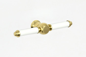 Photo: SA9155 in Polish to Plate (PP) finish with White Colour Inserts