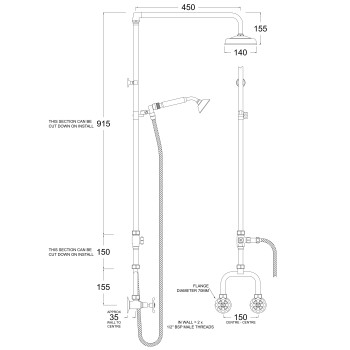 SP9601 Line Drawing