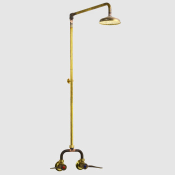 Photo: TF9599 in Raw Brass (RB) finish with 115mm Levers