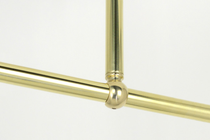 CB | U Shape Rail with Single Ceiling Support - Shower Curtain Rails ...