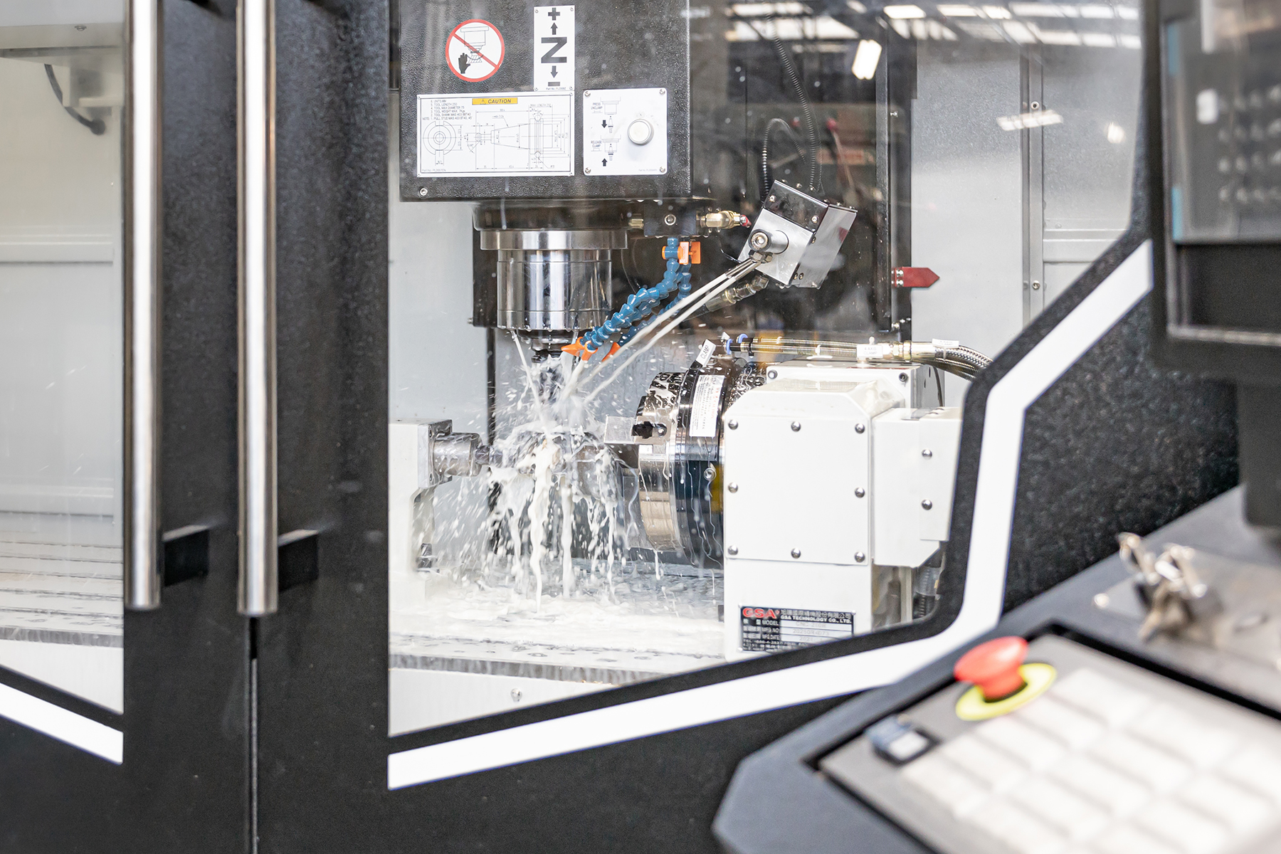 CNC machining centre milling bib taps