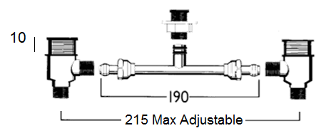 Basin Standard Under Assembly