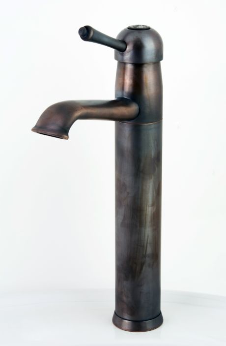 DB Single Lever Mixer with Hi-Rise Body & Fixed Outlet in Florentine Bronze immediately after manufacture