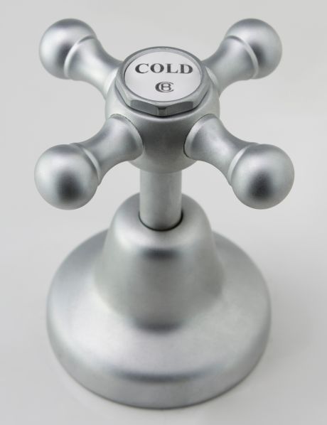 Roulette Basin Top Assembly in Satin Chrome Plate Finish